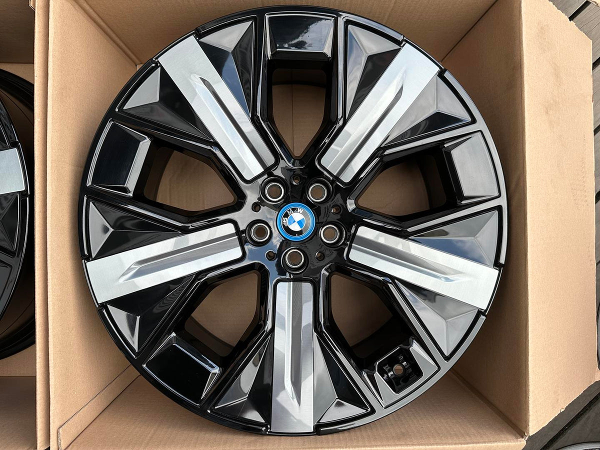 BMW iX 21″ originale fælge – sæt med 4 – uden dæk – foto 3