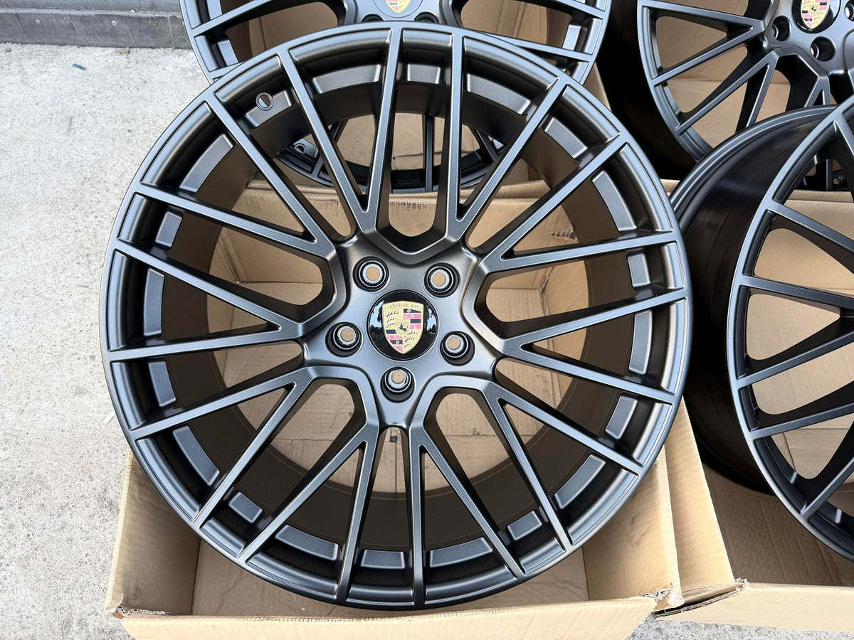 Porsche Cayenne 22″ originale fælge – sæt med 4 – uden dæk – foto 3
