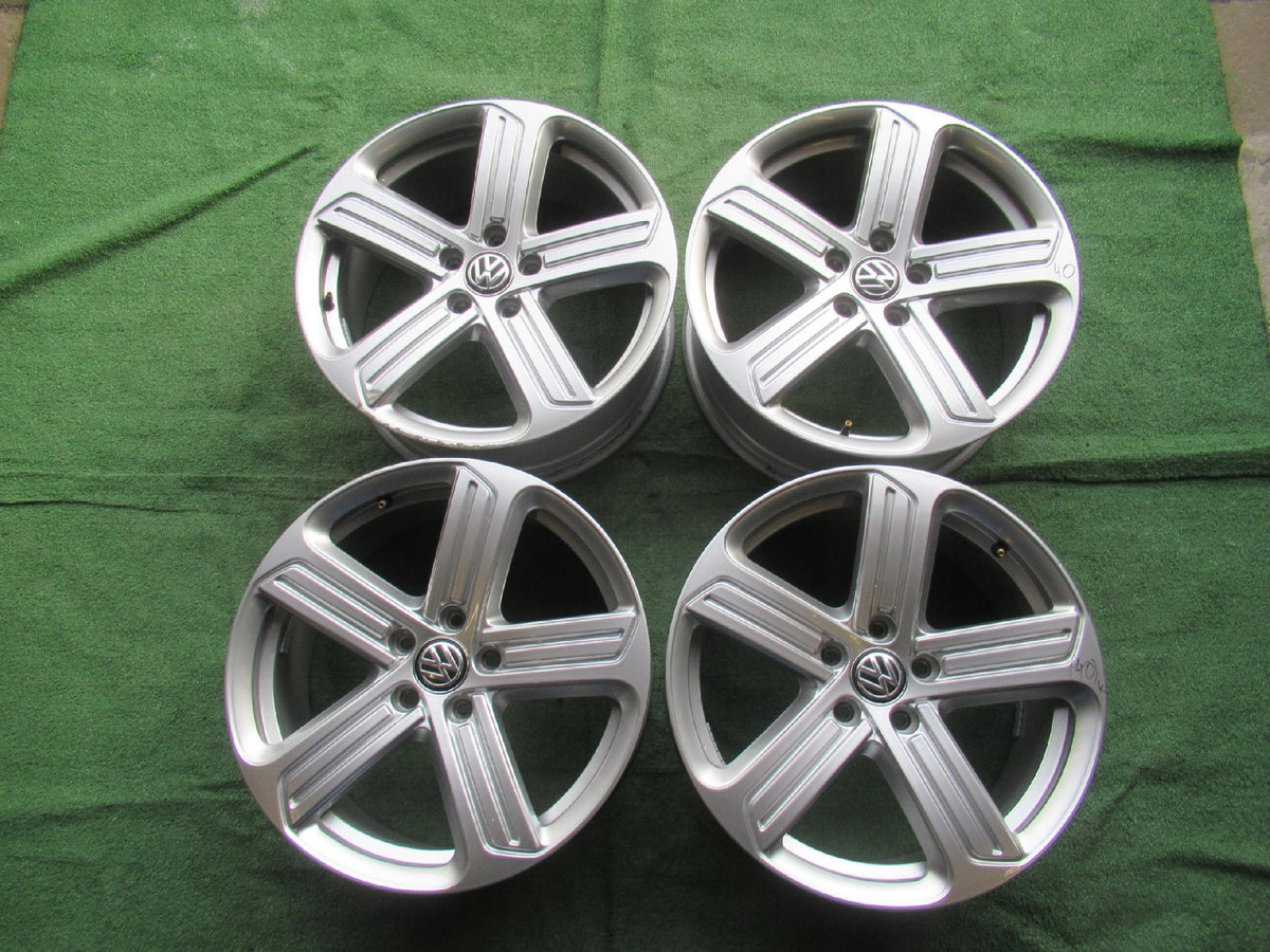 Volkswagen Golf R 18″ – 5G0601025BK – 4 fælge uden dæk – foto 2