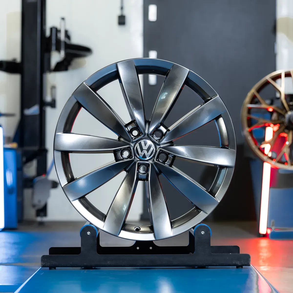 Volkswagen Lugano 19″ – 1K8601025S – 4 fælge uden dæk – foto 2