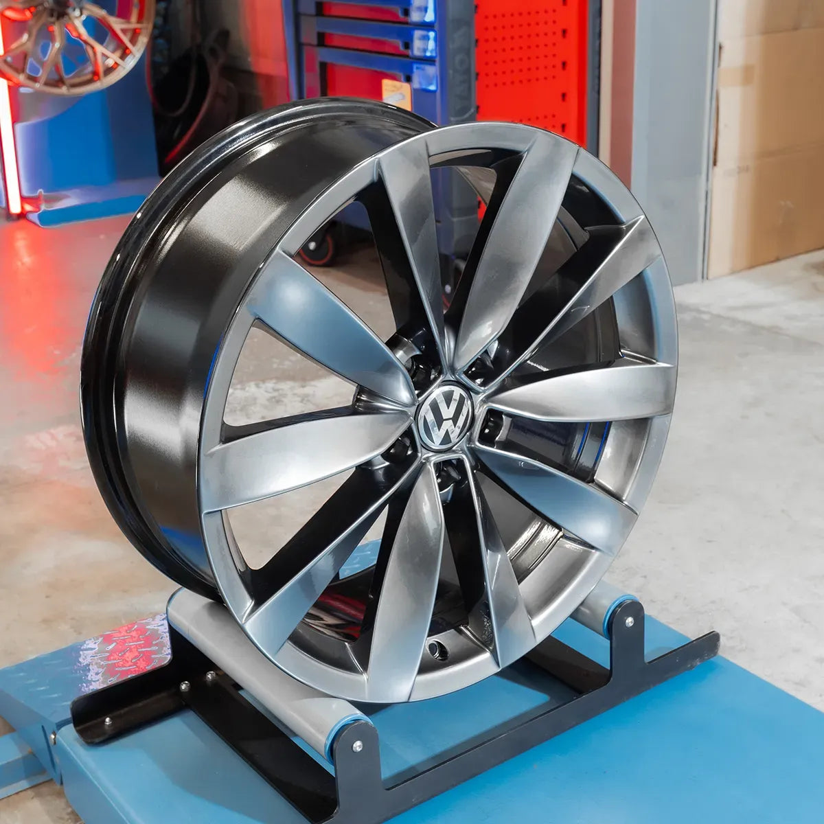 Volkswagen Lugano 19″ – 1K8601025S – 4 fælge uden dæk – foto 4