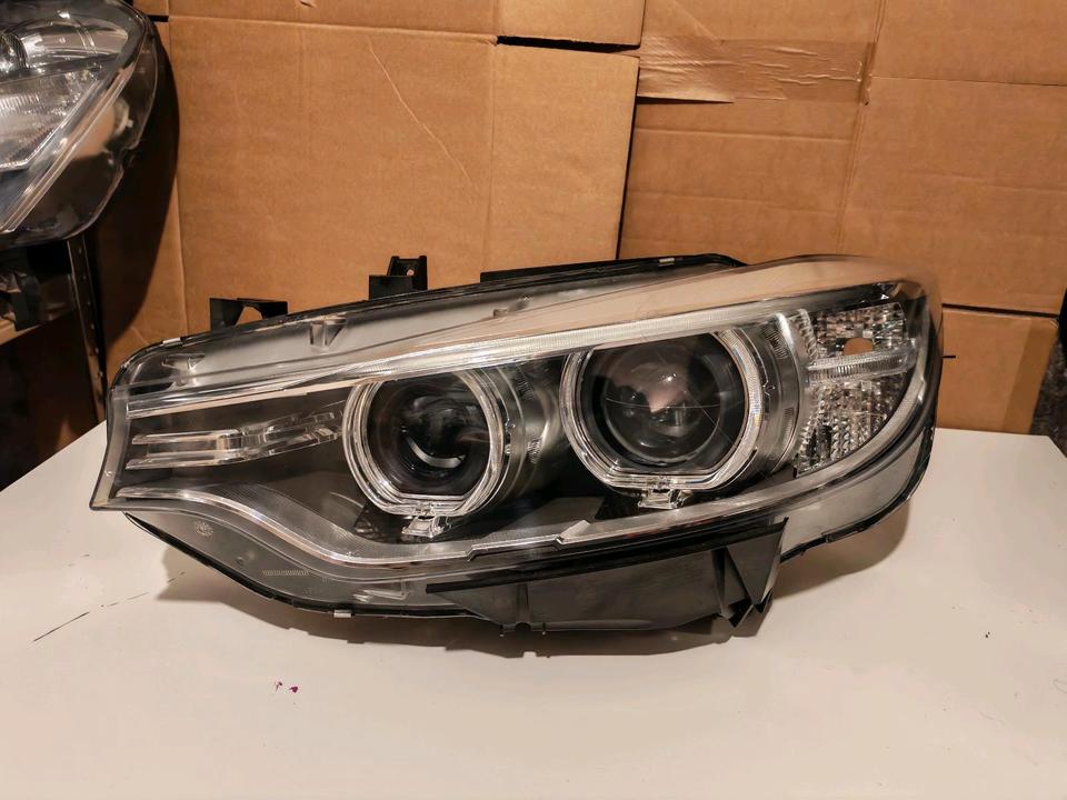 BMW F32 før LCI – venstre bi-xenon AHL-forlygte uden styreenheder