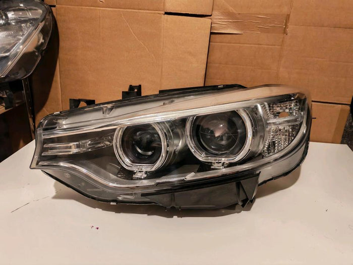 BMW F32 før LCI – venstre bi-xenon AHL-forlygte uden styreenheder