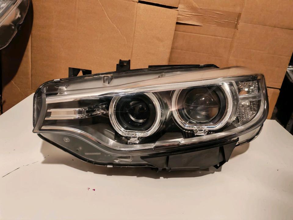 BMW F32 før LCI – venstre bi-xenon AHL-forlygte uden styreenheder – originalfoto 2 af 4