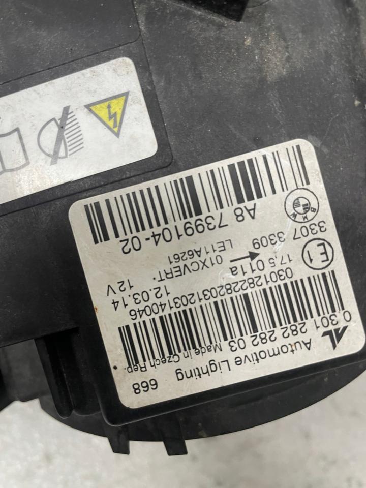 BMW F32 før LCI – højre bi-xenon AHL-forlygte 7399104, uden styreenhed – originalfoto 5 af 5