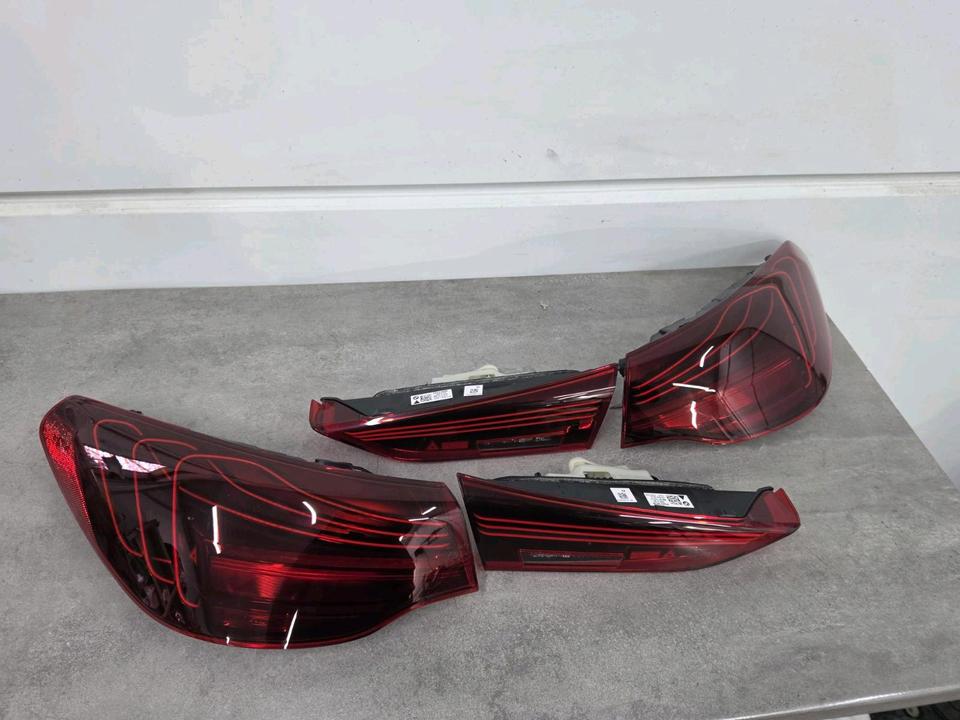 BMW G22/G26 LCI – ECE Laser-baglygtesæt, fire dele, 5A37AB3/AB4/AB7/AB8