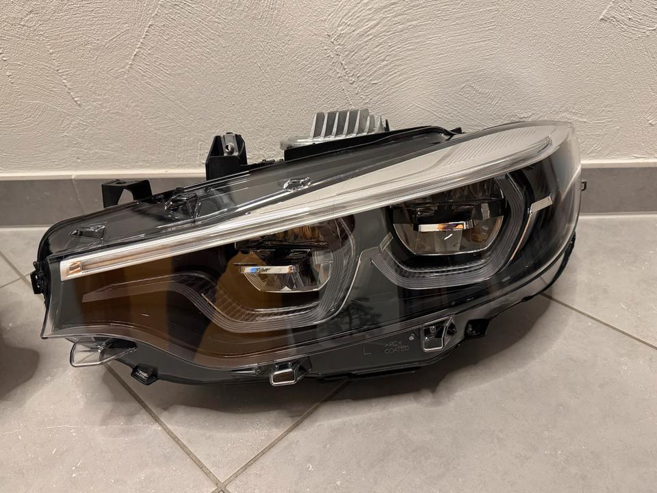 BMW F32 LCI – adaptivt LED-forlygtesæt, 8738705/7498920 LHD – originalfoto 2 af 13