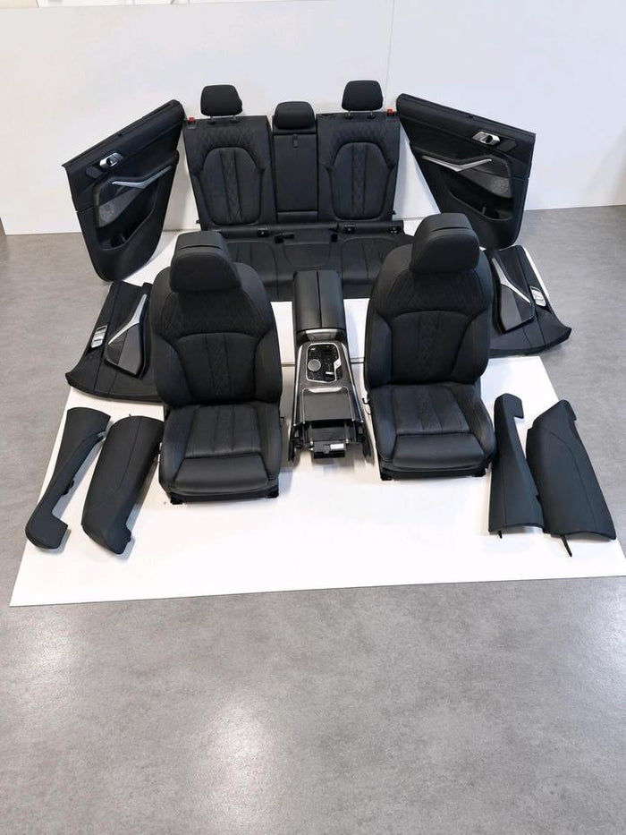 BMW X5 G05 LCI – sort Individual komfortinteriør, uden airbags og seler