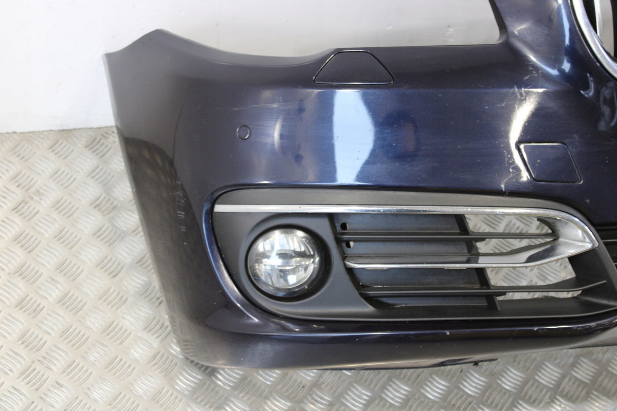 BMW F10/F11 LCI Luxury forkofanger – blå, med 4 PDC og tågelygter – originalfoto 2