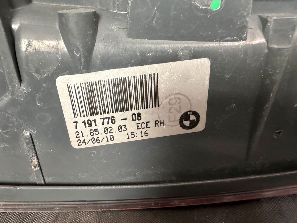 BMW Z4 E89 – højre baglygte ECE 7191776-08 fra 2010