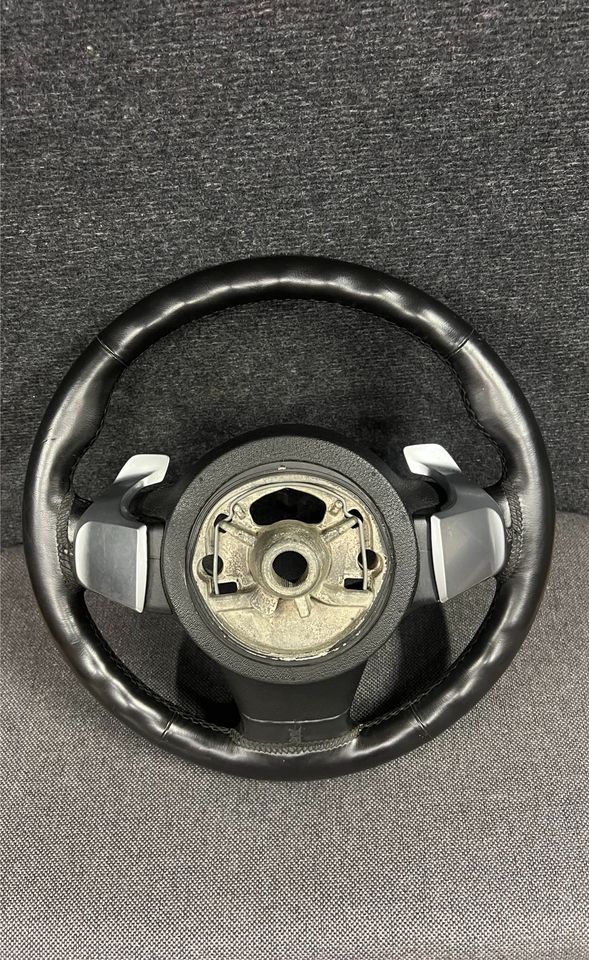 BMW Z4 E89 læderrat med multifunktion og skiftepaler – uden airbag – originalfoto 19