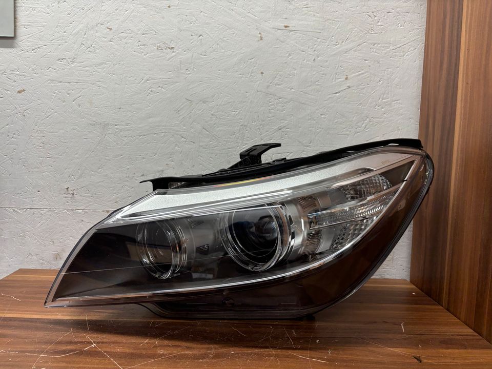 BMW Z4 E89 LCI – venstre bi-xenonforlygte ECE 7303249-07 uden moduler