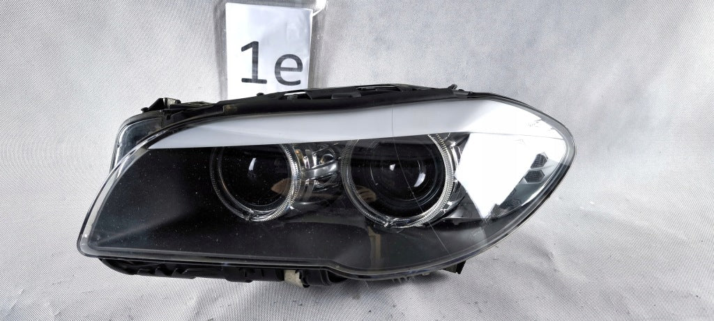 BMW F10/F11 venstre xenon-forlygte før facelift – EU, ikke-adaptiv, 7203245-13 med moduler
