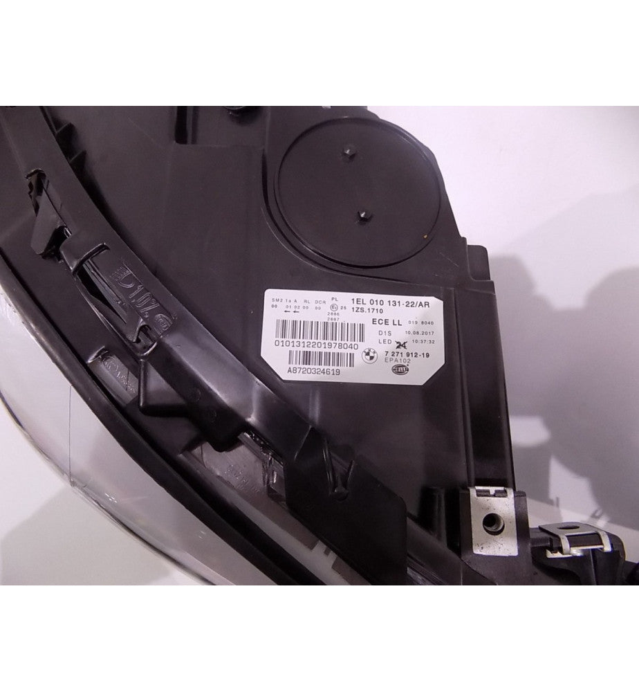 BMW F10/F11 højre bi-xenon-forlygte før facelift – EU, ikke-adaptiv, 63117271912 uden udstyr – originalfoto 2