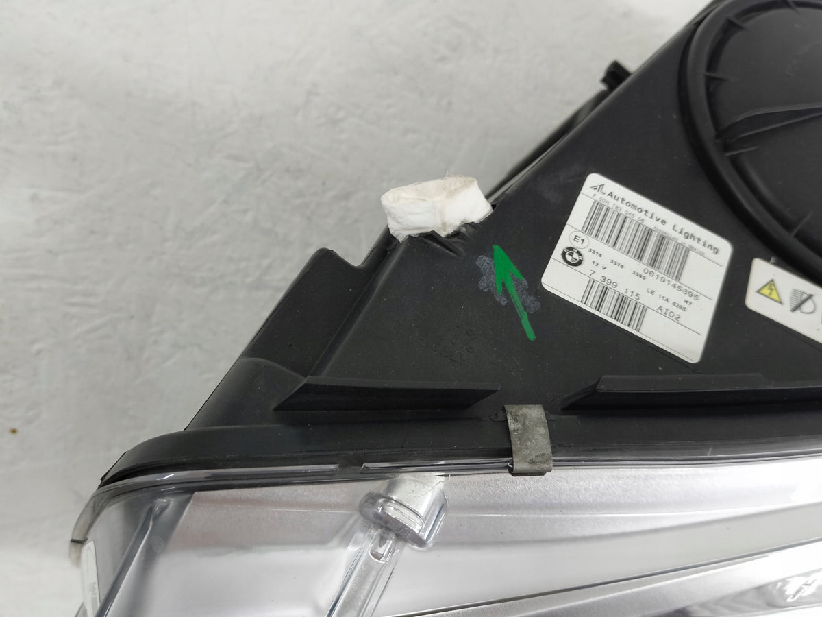 BMW F15 F16 venstre adaptiv bi-xenon-forlygte øvre beslag og OEM-mærkning
