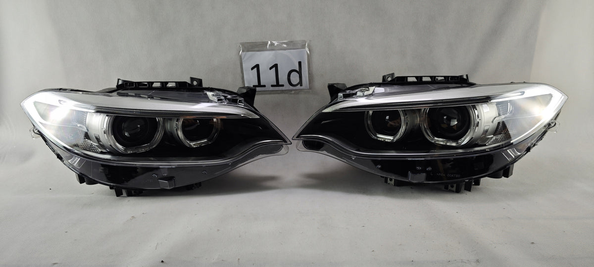 BMW F22/F23 – xenon-forlygtesæt, venstre + højre, OE 7388927/7388928
