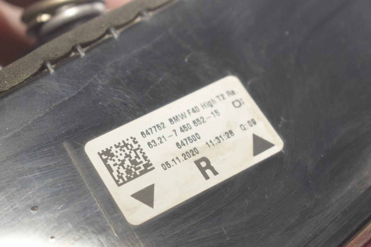 BMW F40 – High LED-baglygtesæt, fire enheder venstre/højre og indre/ydre – originalfoto 12