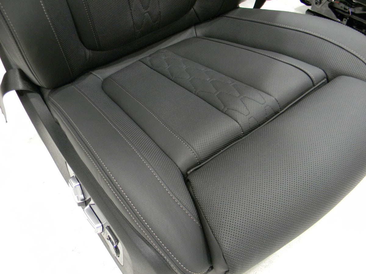 BMW X6 G06 sort Merino komfortinteriør – originalfoto 11