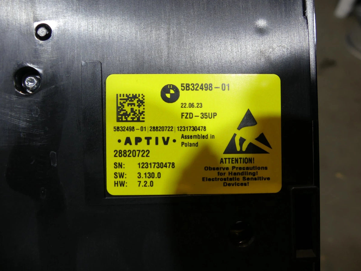 BMW X7 G07 LCI panorama-solskærm – OEM-label 5B32498-01