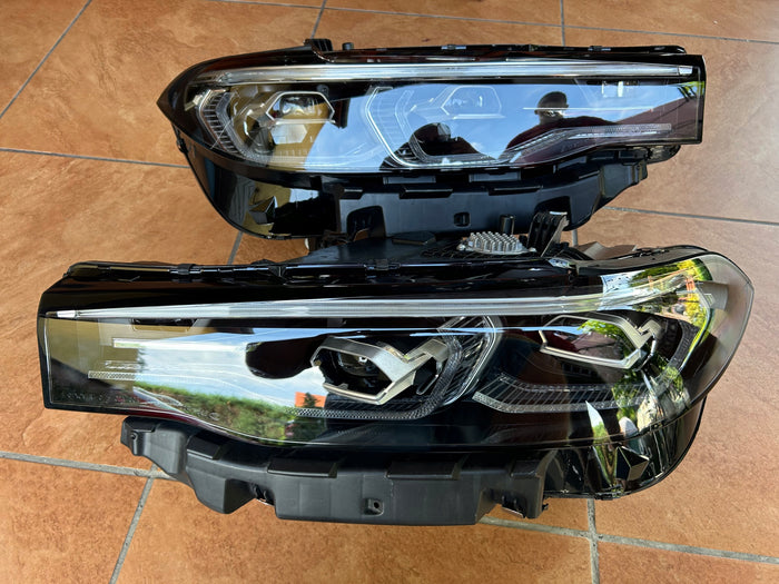 BMW X7 G07 – LED-forlygter, venstre og højre med moduler