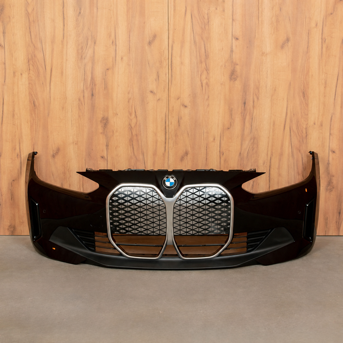 BMW i4 G26 – standardfront ECE med nyregrill og seks sensorer, uden kamerahul