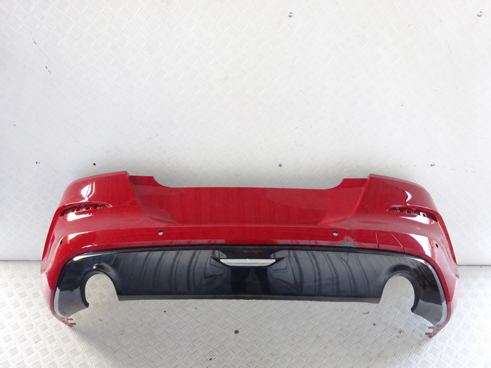 BMW Z4 G29 standard bagkofanger med underdel – rød, 4 PDC, reparationsdel
