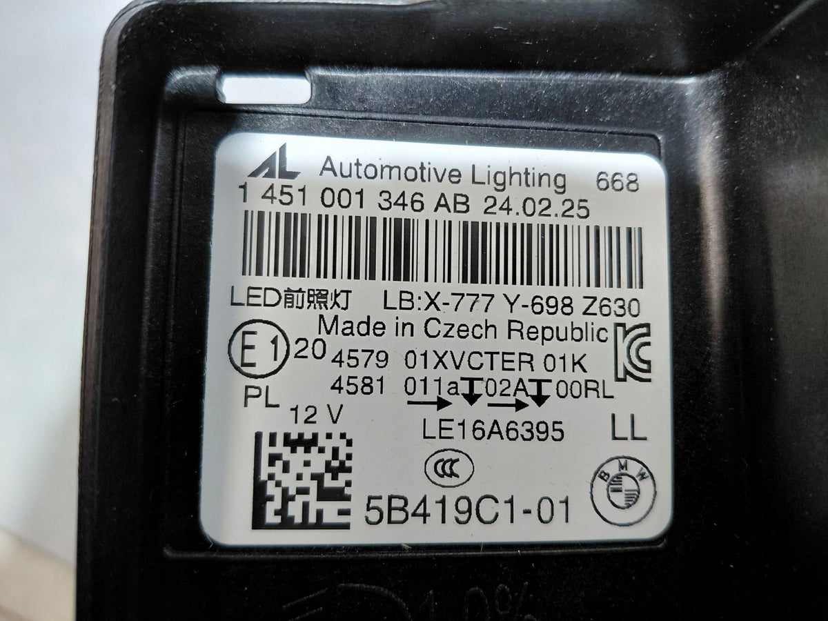 BMW Z4 G29 venstre Adaptive LED Shadowline-forlygte OE 5B419C1-01 – foto 4
