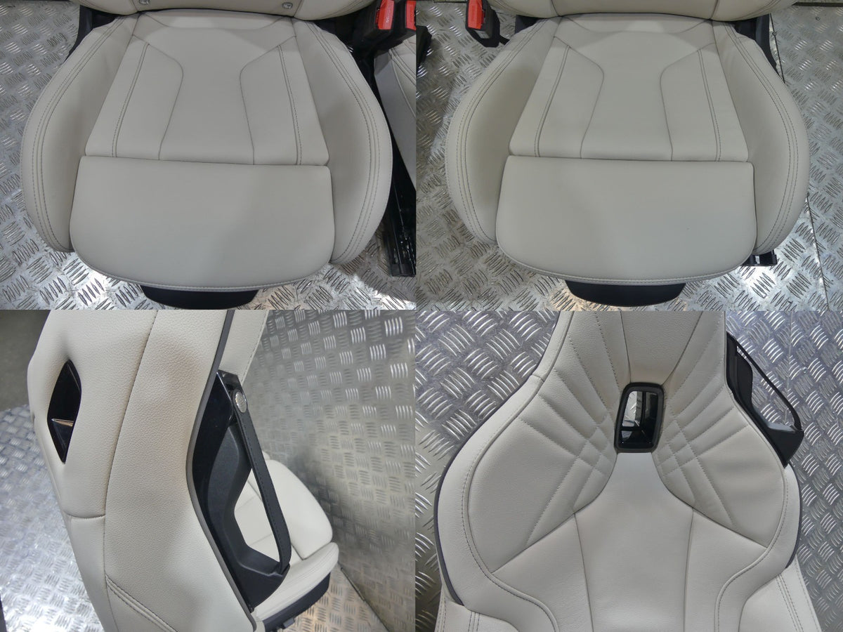 BMW Z4 G29 el-sportssæder og interiørsæt – elfenbenshvid Vernasca, memory, uden airbags – foto 4 af den konkrete del
