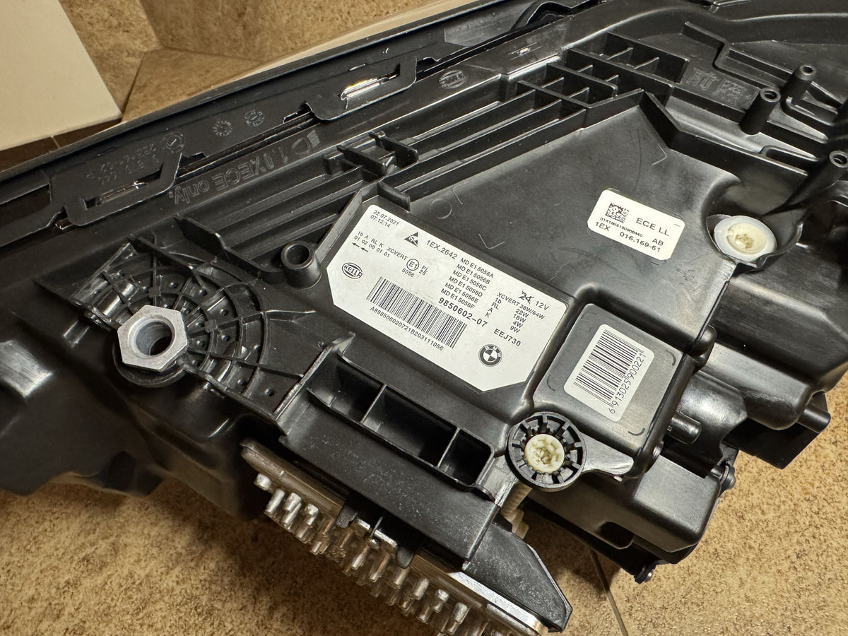 BMW G30/G31 LCI – EU LED-forlygter med moduler, par i krom – brugt – uændret originalfoto 7