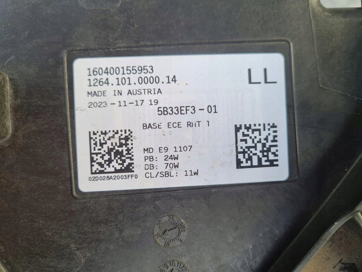 BMW 7-serie G70 – venstre Base LED-forlygte, EU, 5B33EF3-01 – uden moduler – foto 2