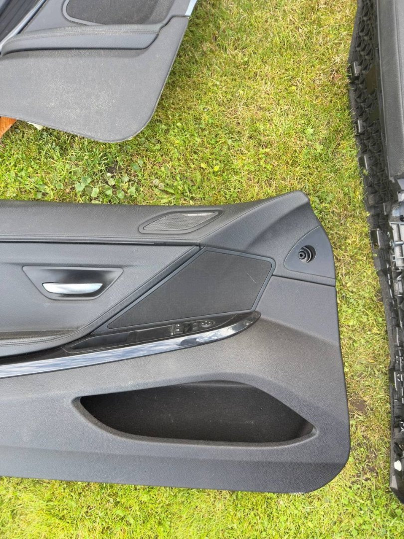 BMW 6-serie F13 Coupé – sort lædersædesæt, EU – én sidebeklædning mangler – foto 5