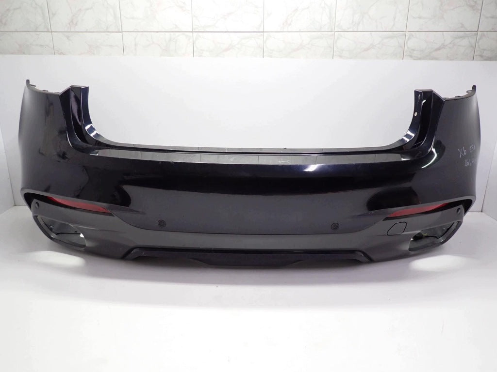 BMW X6 F16 – original M-Sport bagkofanger, EU, 4x PDC/ledningsnet/modul – som vist
