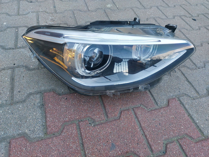 BMW F20/F21 før LCI – højre ikke-adaptiv bi-xenonforlygte EU, 7229678-09, uden moduler