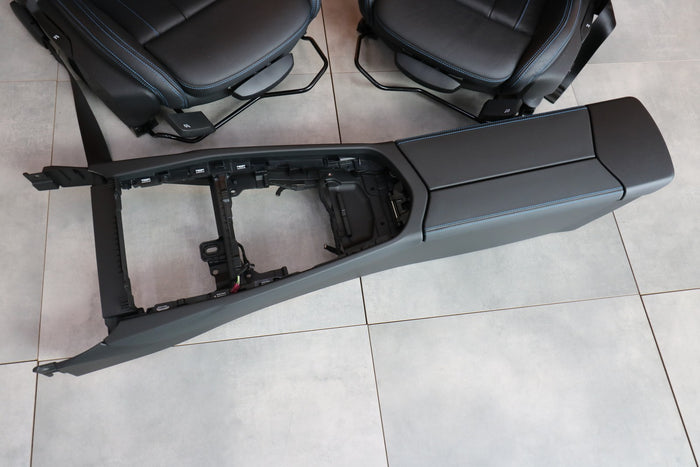 BMW Z4 G29 M-Sport interiørsæt – sort Vernasca/Alcantara HCNL, sædevarme