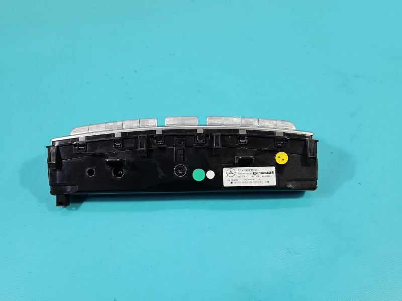 Bagsiden af klimapanel A2139054907 til Mercedes S213