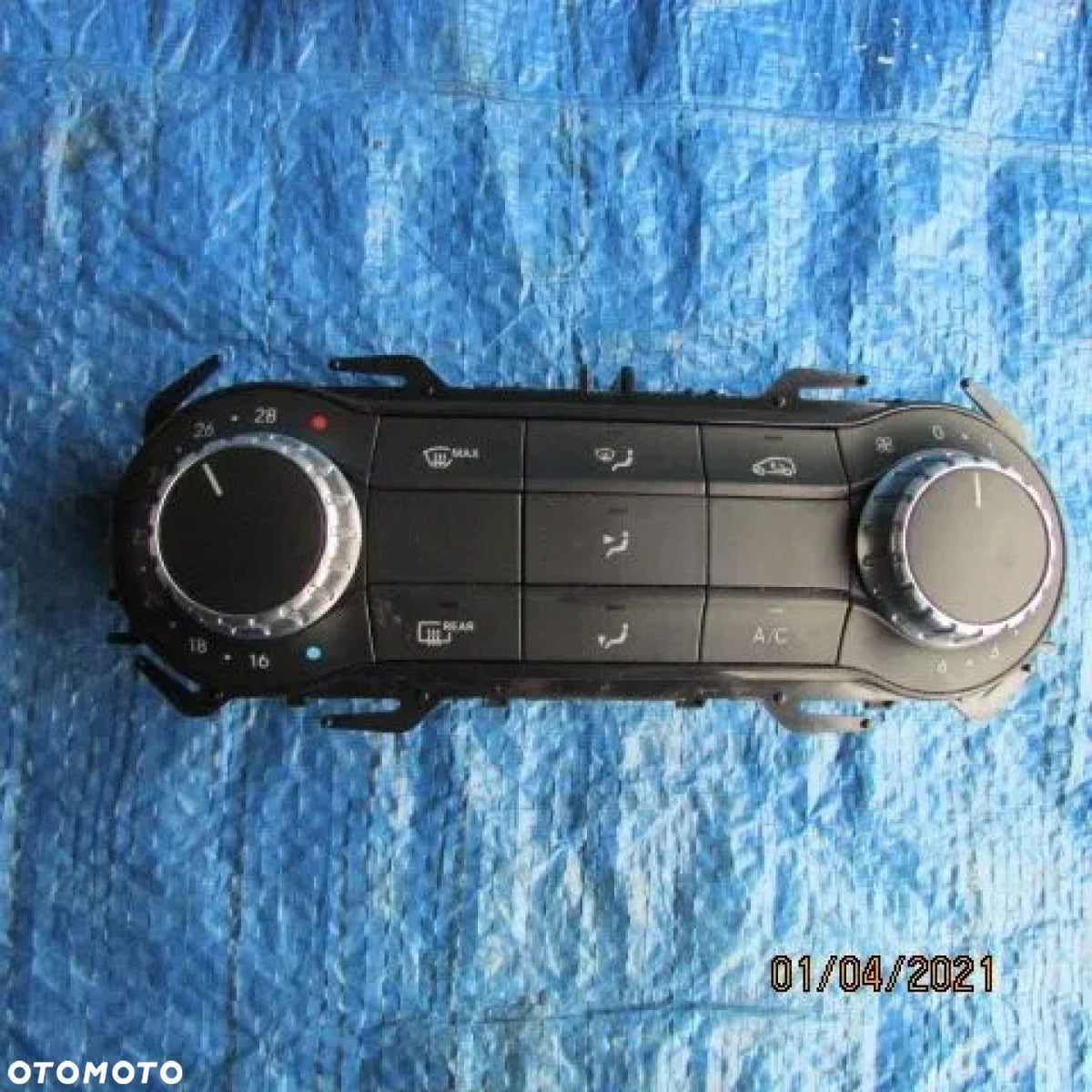Mercedes A-Klasse W176 – manuelt klimapanel, A2469002208