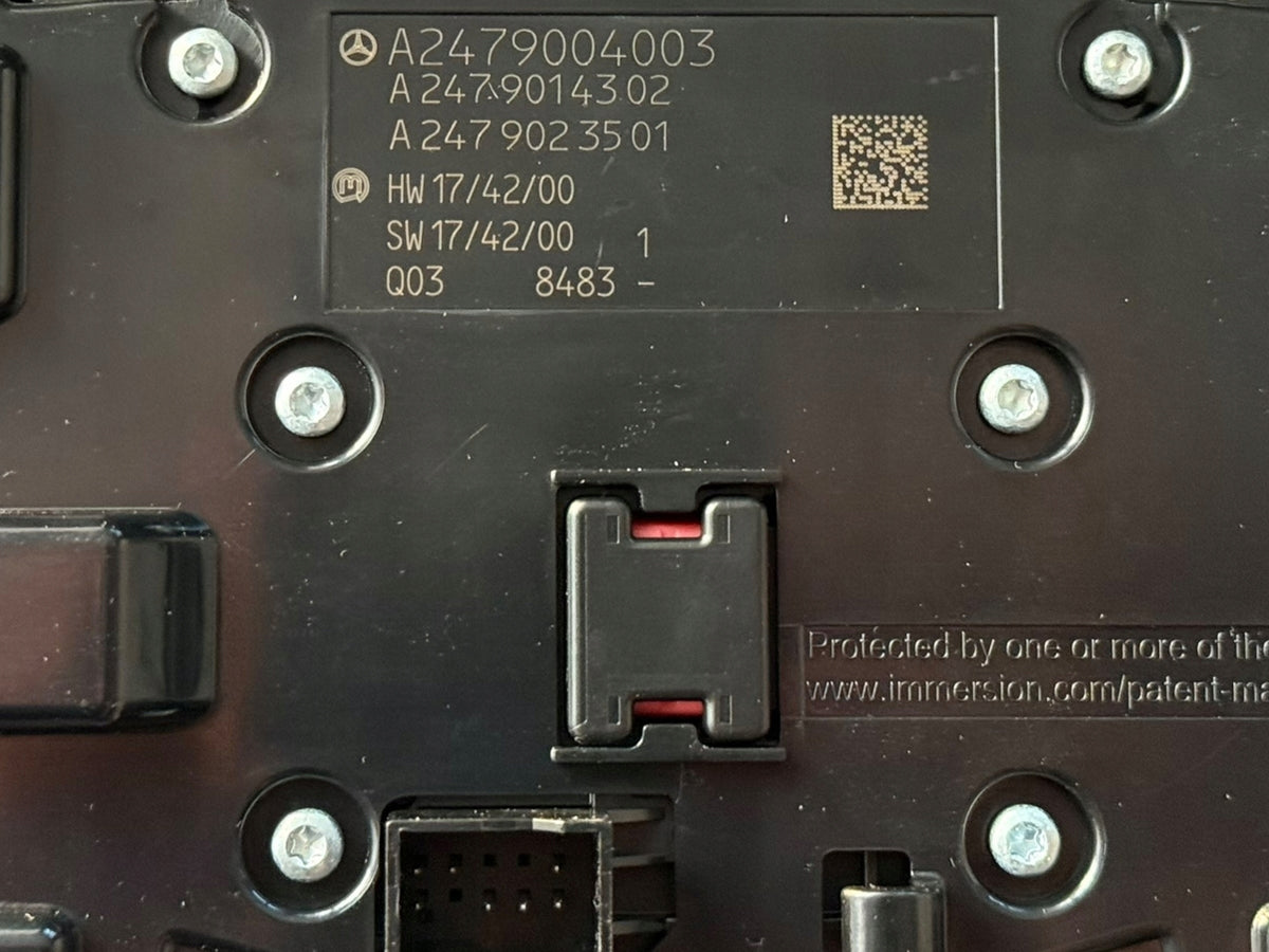 Mercedes W177 touchpad A2479004003 – original Mercedes-mærkning