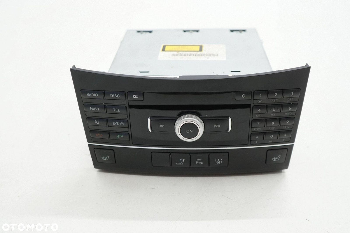 Mercedes W212 2010 – original radioenhed BE 9014 ECE, A2129009607