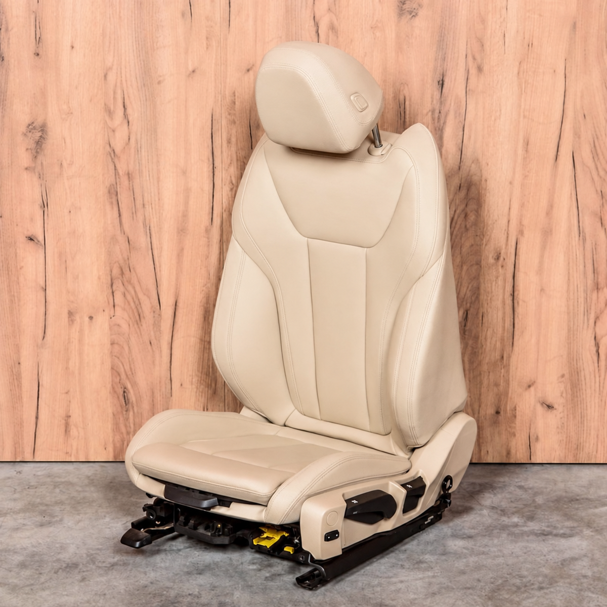 BMW X3 G01 – beige sportskabine i kunstlæder, manuelle sæder med varme, US/LHD – den konkrete del, foto 2