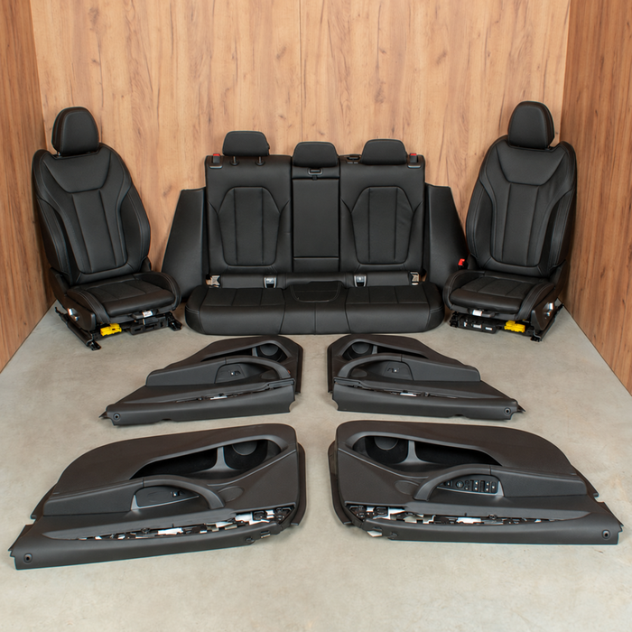 BMW X3 G01 LCI – sort Sensatec-sportskabine med el, memory og varme, US/LHD