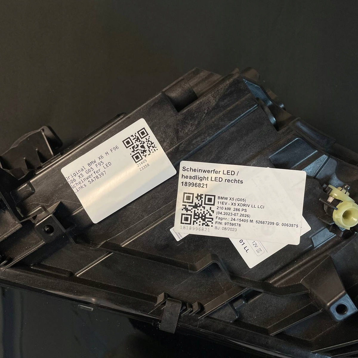 BMW G05/G06 LCI LED Shadow Line lygtesæt – originalfoto 13