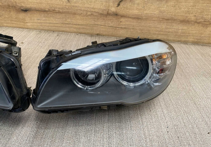 BMW F10/F11 før facelift – venstre H7-forlygte EU – brugt Hella