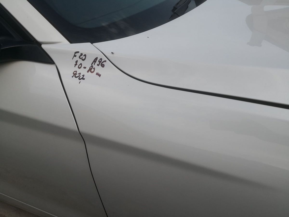 BMW F20/F21 – højre forskærm Mineralweiss A96 – detalje 1