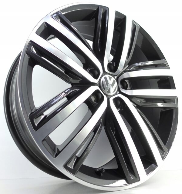 VW Tiguan II 19″ originale fælge – 5NA601025F – sæt med 4