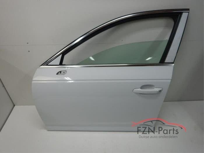 Audi A4 B9 sedan – venstre fordør, hvid LS9R