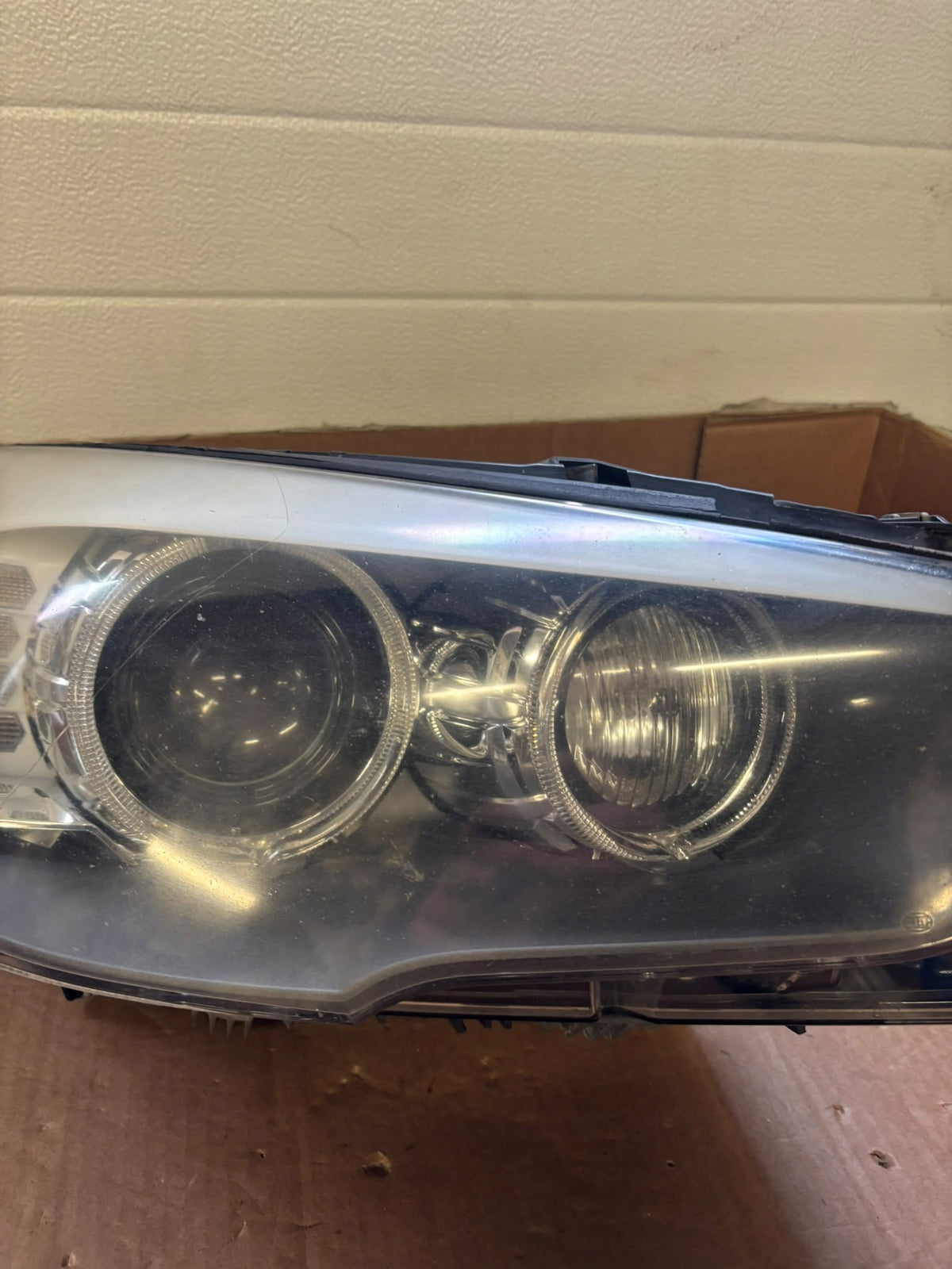 BMW 5-serie F07 GT – højre adaptiv xenon-forlygte, EU, 7199614 – mangler modul – billede 2