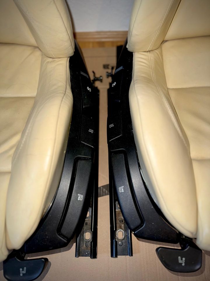 BMW Z4 E85/E86 – beige M-sportsforsæder, manuel justering og sædevarme – foto 3