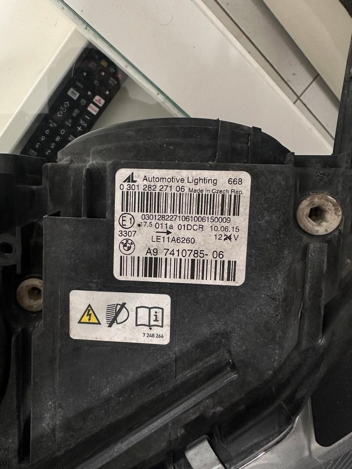 BMW F32 før LCI – bi-xenon forlygtesæt 7410785/786 med beslagforbehold – foto 6