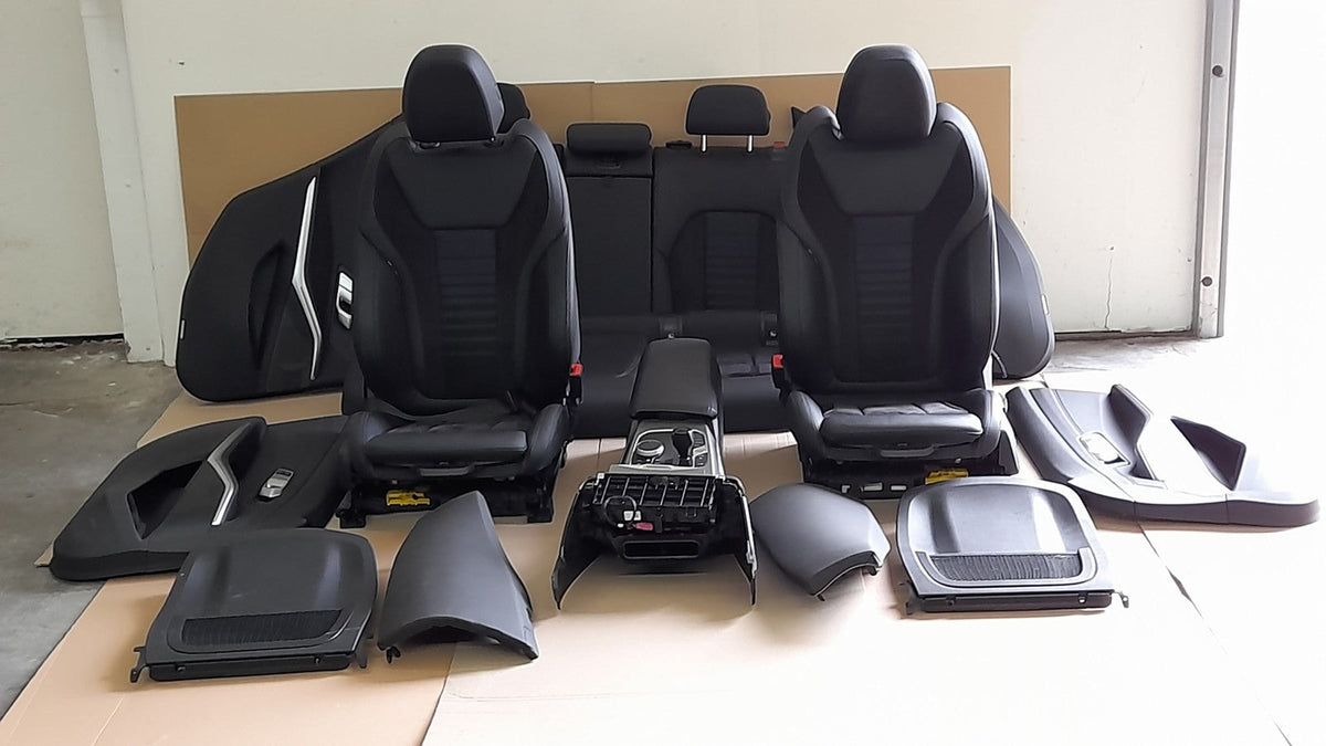 BMW G21 Touring – sort sportskabine med el og memory, donor 330i