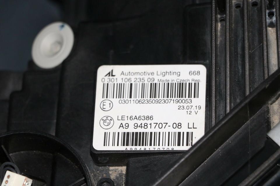 BMW G20/G21 før LCI – Laser-forlygter 9481707/9481708 LL, venstre/højre par – foto 5